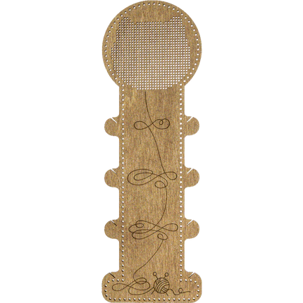Blanks for embroidery with thread on wood FLHW-012