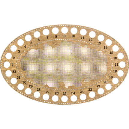 Blanks for embroidery with thread on wood FLHW-015