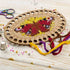 Blanks for embroidery with thread on wood FLHW-018