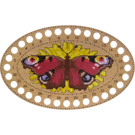 Blanks for embroidery with thread on wood FLHW-018