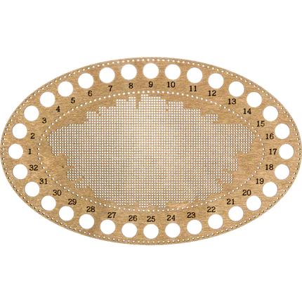 Blanks for embroidery with thread on wood FLHW-018