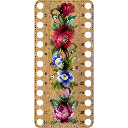 Blanks for embroidery with thread on wood FLHW-019